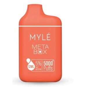 Myle Meta Box Peach Ice 5000 Puffs