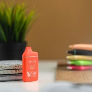 Myle Meta Box Peach Ice 5000 Puffs